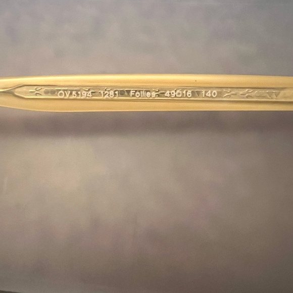 SALE!! NEW- Oliver Peoples Follies OV5194-1284. Petite Eyeglass Frame - Picture 11 of 11